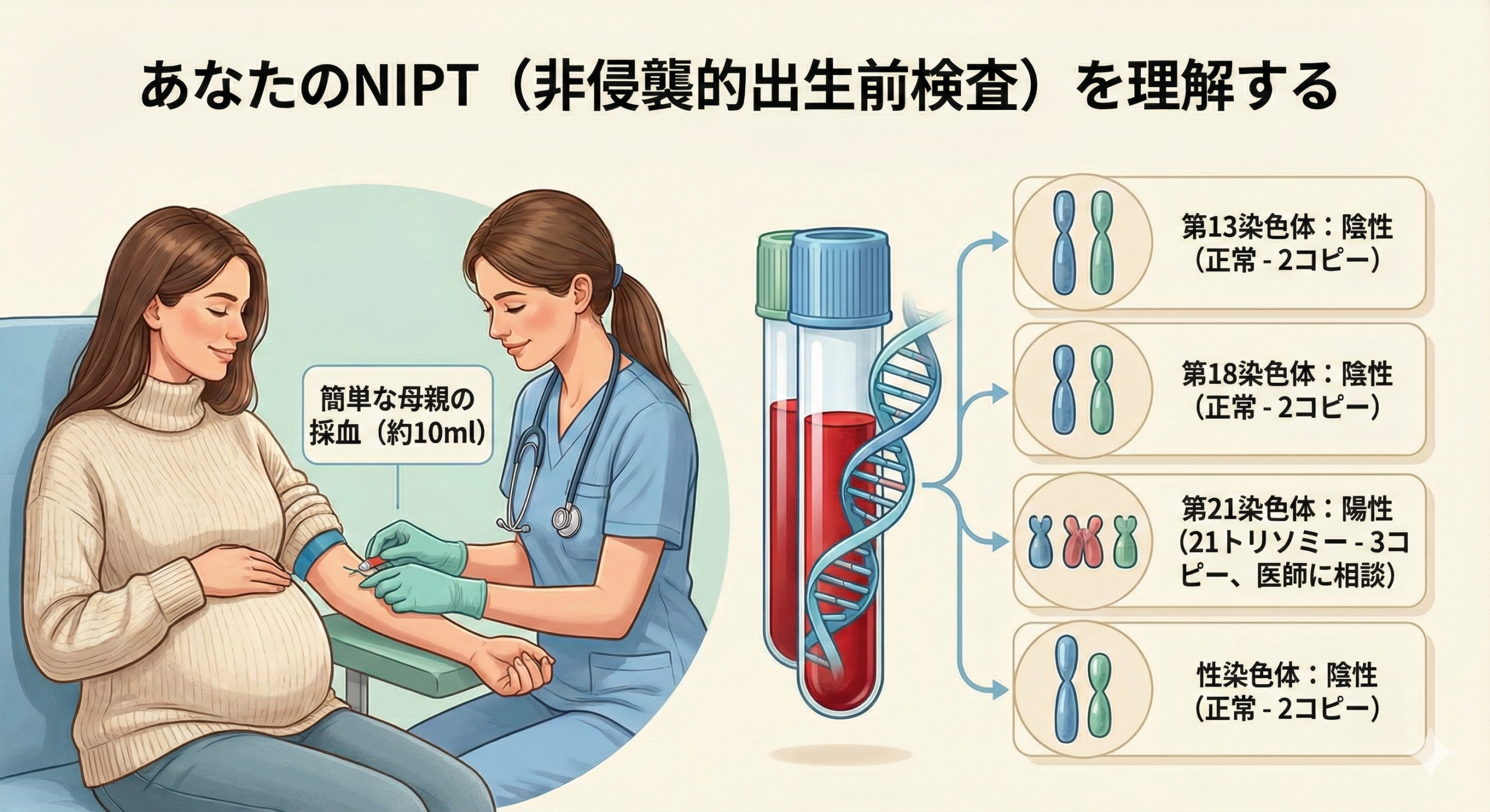 出生前検査 向き合い方とは？後悔しないための考え方 | NIFTY® 新型出生前診断（NIPT）